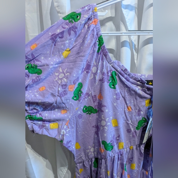 Torrid Disney Tangled Rapunzel Heritage Slub Babydoll Top - Size 1 (1X) - Picture 5 of 8